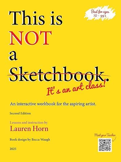 This is NOT a Sketchbook. It's an Art Class!