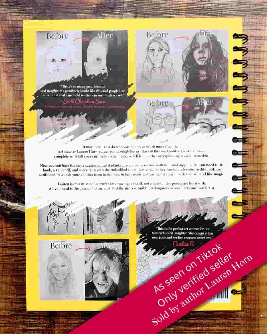 This is NOT a Sketchbook. It's an Art Class!