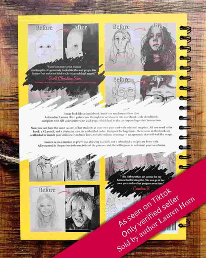 This is NOT a Sketchbook. It's an Art Class!