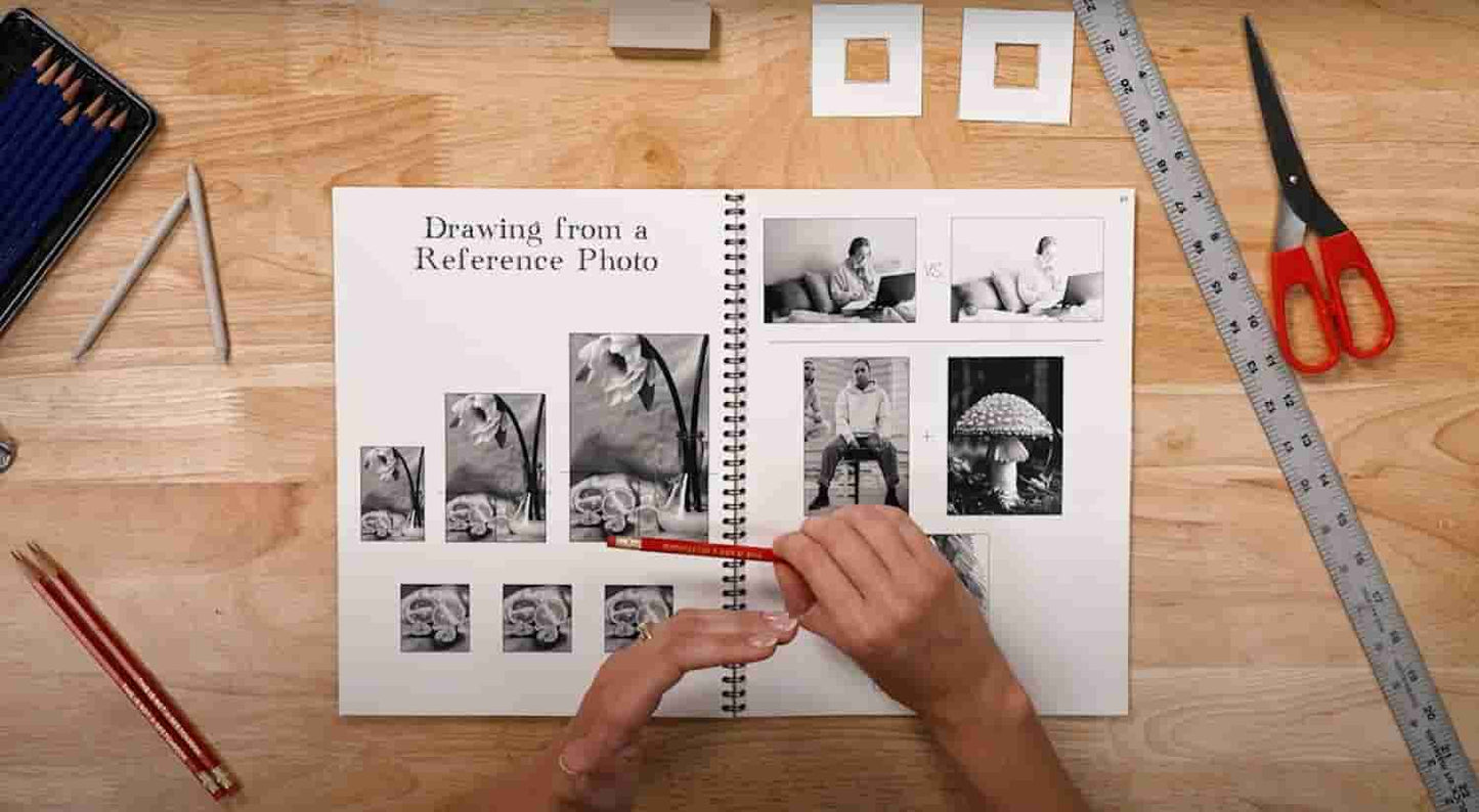 This is NOT a Sketchbook. It's an Art Class!